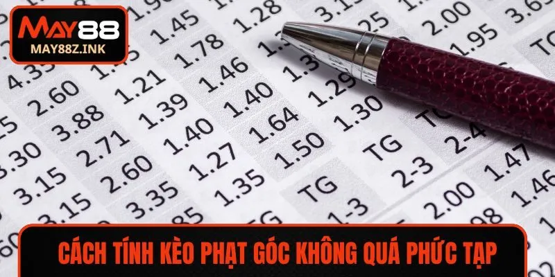 Cách tính kèo phạt góc không quá phức tạp
